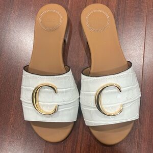 LIKE NEW Chloe sandals!